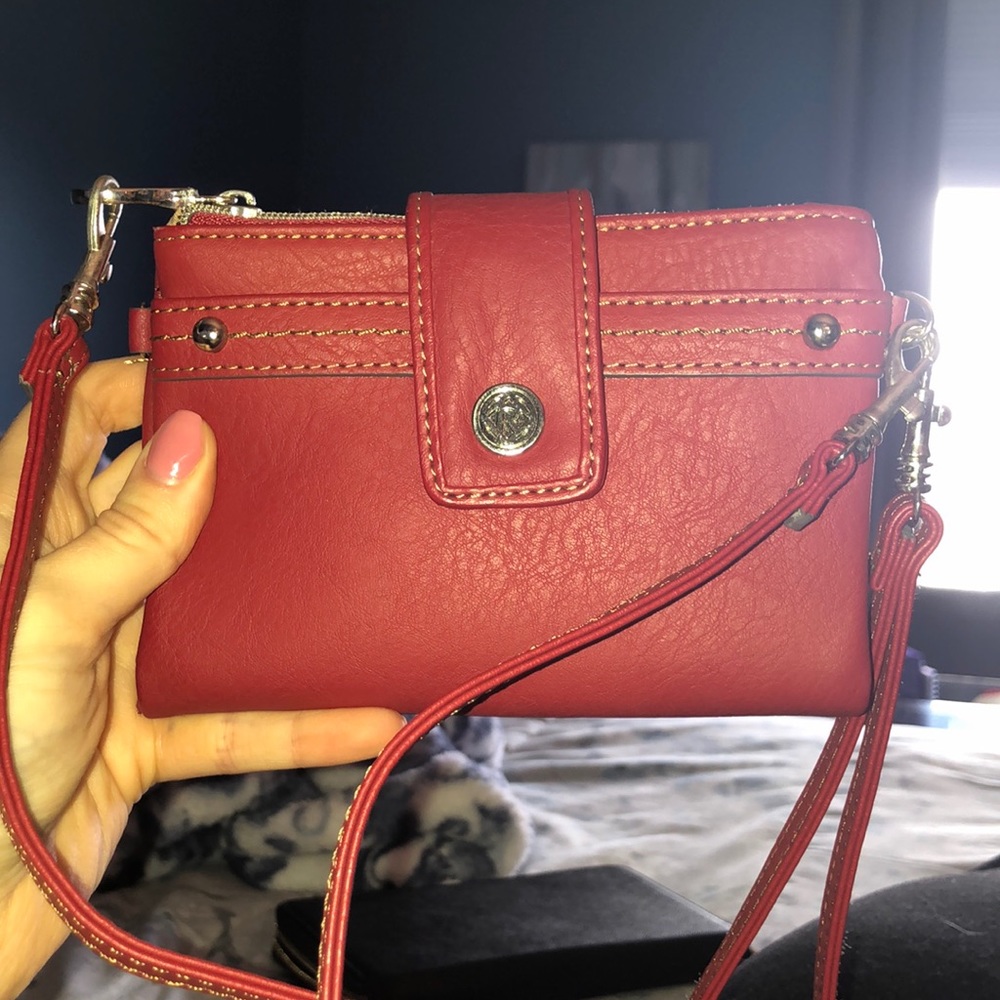 Red Wallet/Crossover Bag